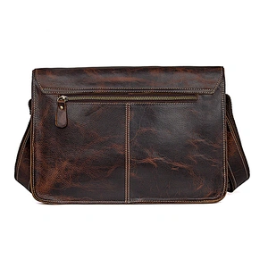 Best Selling Men's Shoulder bags Full Genuine Leather Tablet Messenger Bags Computer Laptop Bag