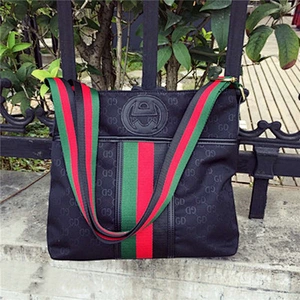 Popular Model purses handbags striped fashion borse firmate tote bag borse donna firmate customize shoulder bags