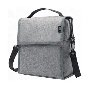 Best OEM Recycle Adjustable Shoulder Strap Eco Kids Insulated Lunch Cooler Bag