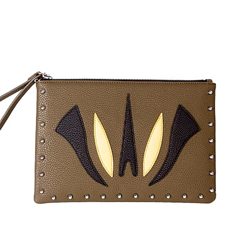Imported Polyester Fiber Cash Zipper Bag Women handbags with short strap
