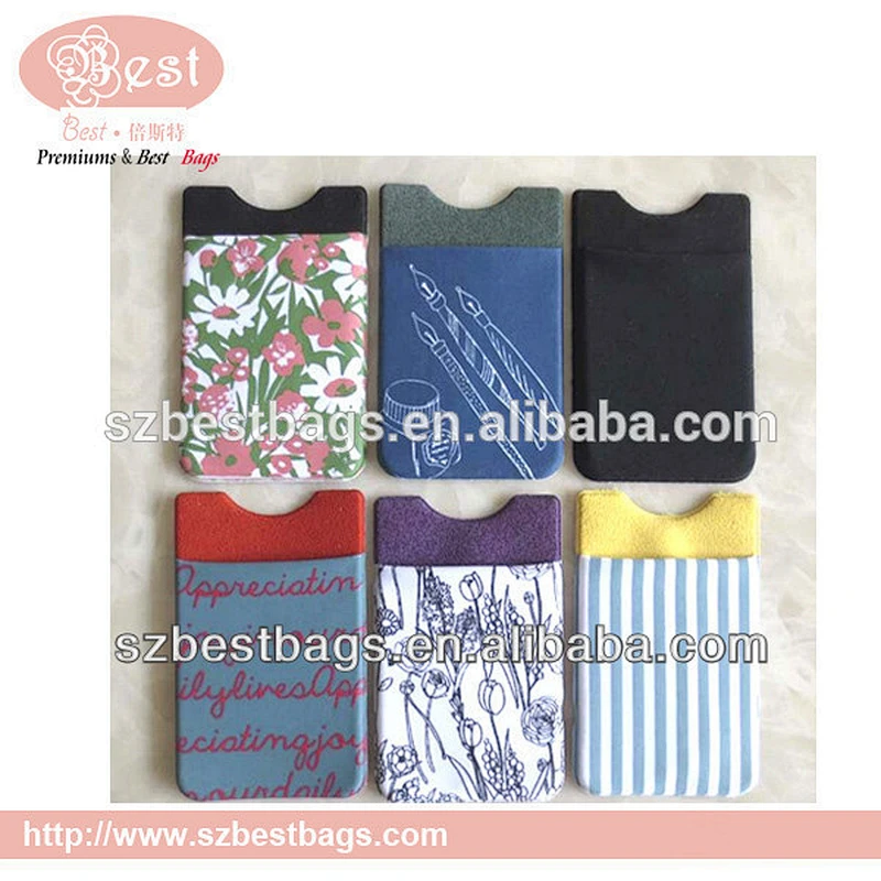 New product cell phone card holder with 3m sticker