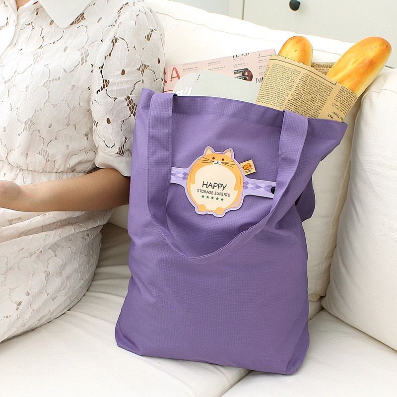 Wholesale lightweight reusable cheap portable personalized expandable shopping bag