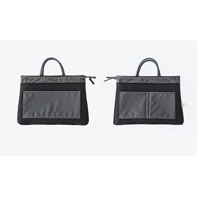 Simple Style File Envelope Convertible Backpack Business Laptop Bag Oxford Cloth Briefcase