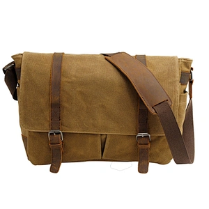 High quality fashion classic genuine leather shoulder bag for men