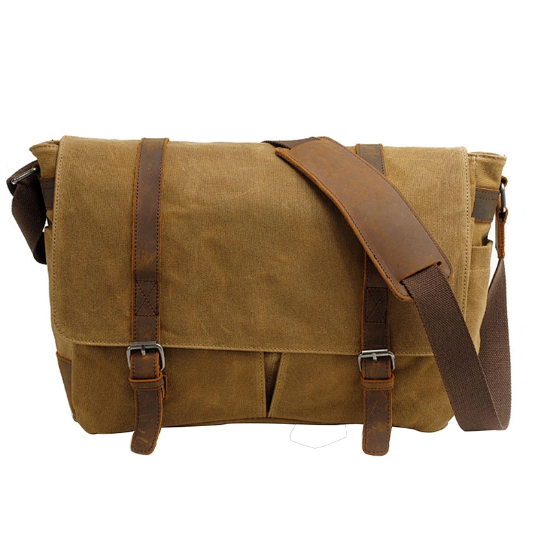 High quality fashion classic genuine leather shoulder bag for men