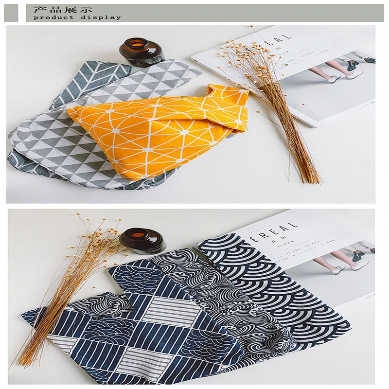 2019 elegant versatile fashion comfortable cotton wrist bag for women for shopping or daily used