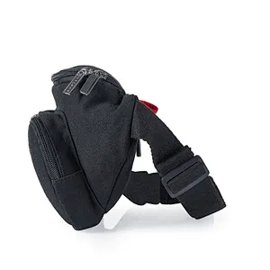 Customized multi-pocket outdoor waterproof running travel portable men's pockets sports bag waist belt waist bag