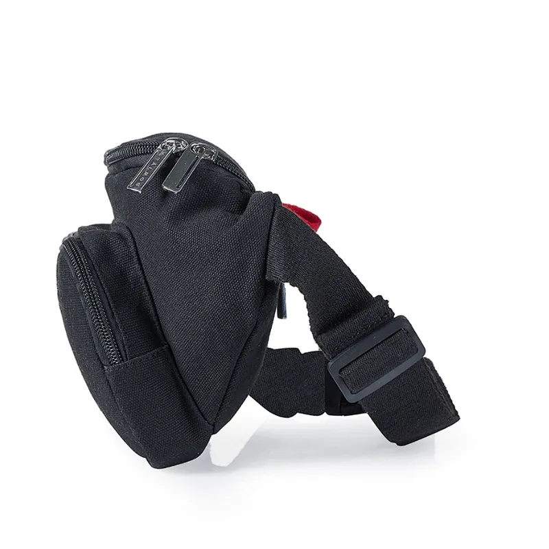 Customized multi-pocket outdoor waterproof running travel portable men's pockets sports bag waist belt waist bag