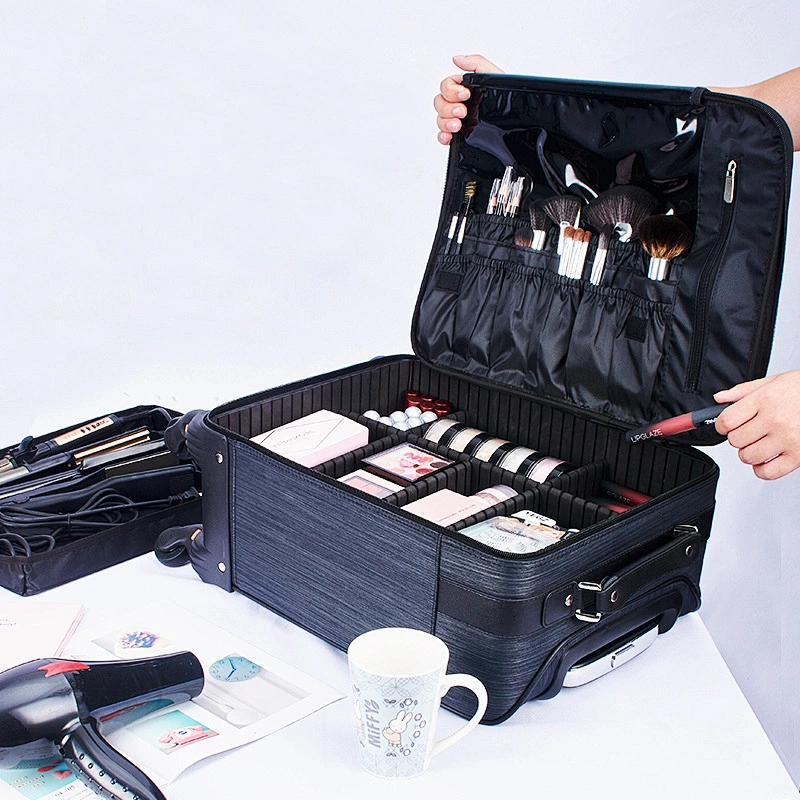 Korean Style Travel Luggage Multifunction Storage Kit Professional Makeup Box
