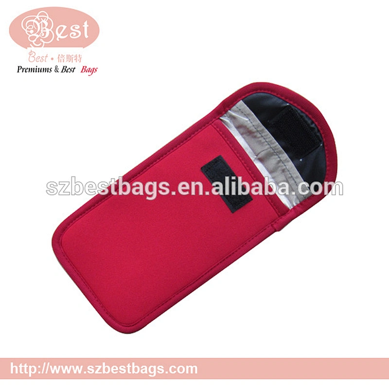 cell phone shoulder strap bags with anti radiation fabric