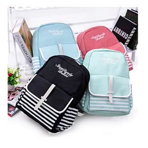 Japanese stylish cheap cute printed girls schoolbags backpacks for college girls