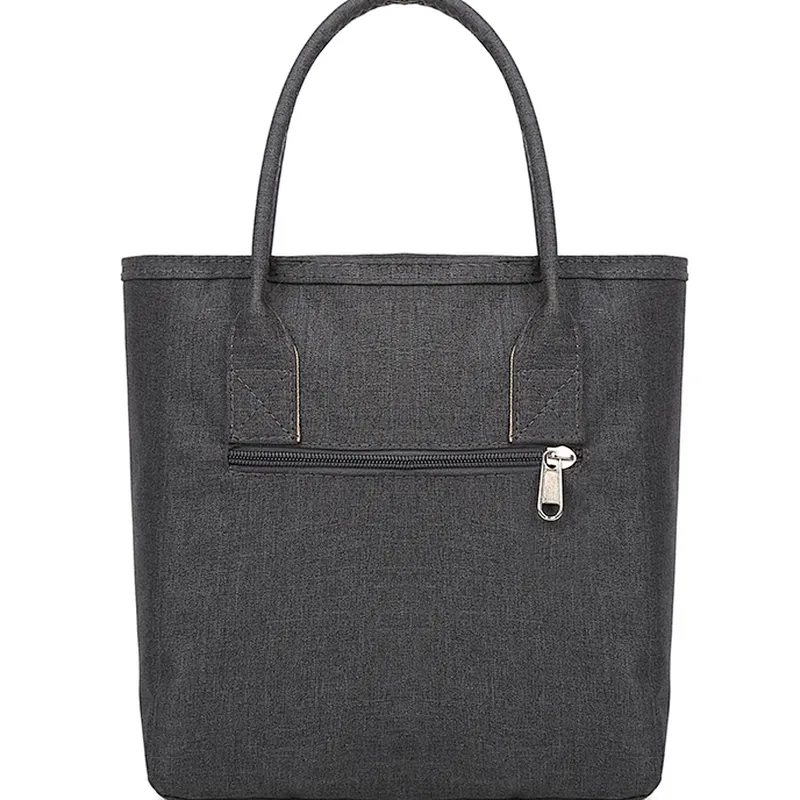 Wholesale travel luxury 600d polyester canvas shopping fitness food wine tote bag