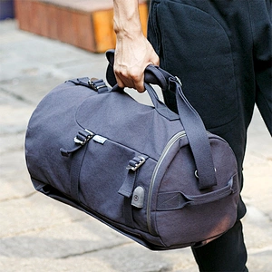 2020 stylish practical durable canvas duffel bag for men for travel