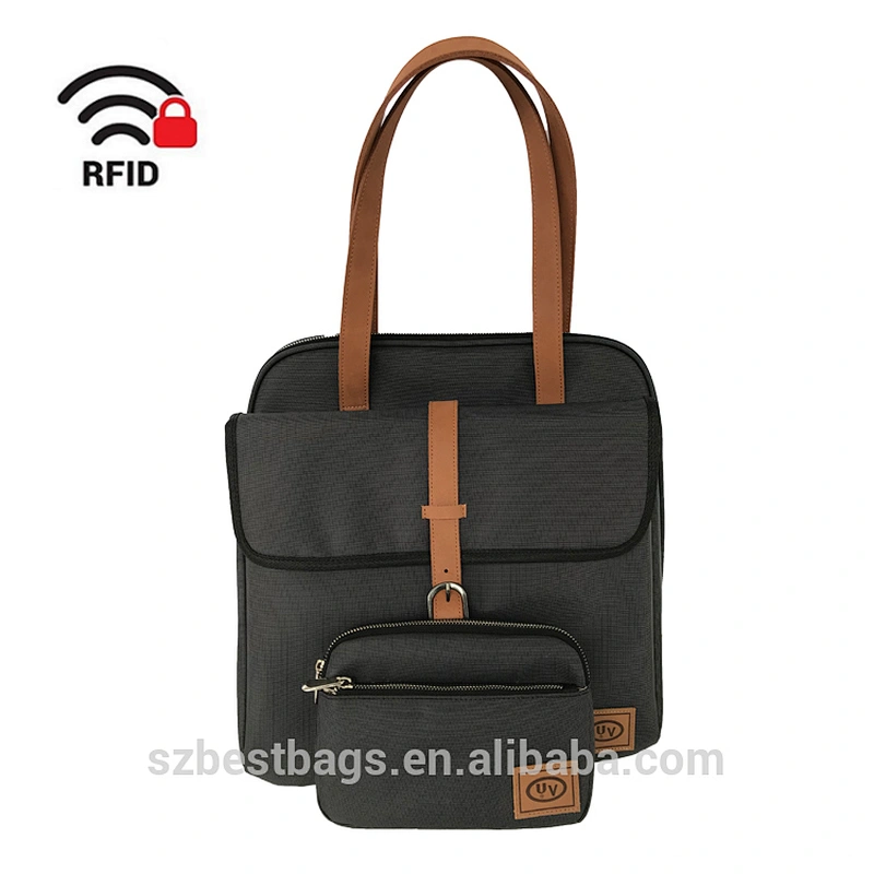 Three-piece Suit RFID Blocking Bags briefcase with secret compartment lawyer briefcase office briefcase