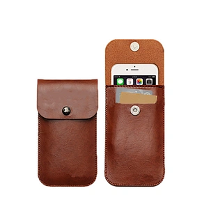 RFID blocking mobile phone leather case