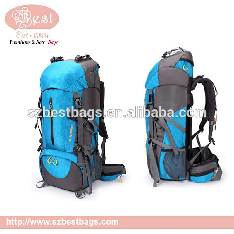 50L large one compartment waterproof travel backpack