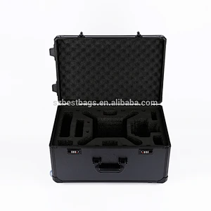 Phantom 4 Trolley Case Outdoor Portable Aluminum Protective Carrying Hardshell backpack
