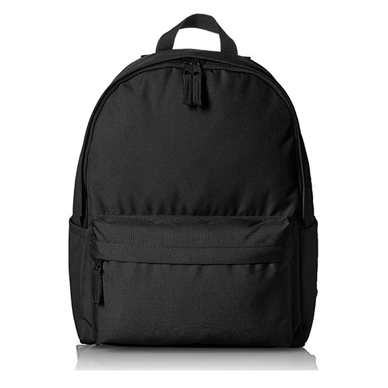 Lightweight simple plain backpack durable large capacity backpack