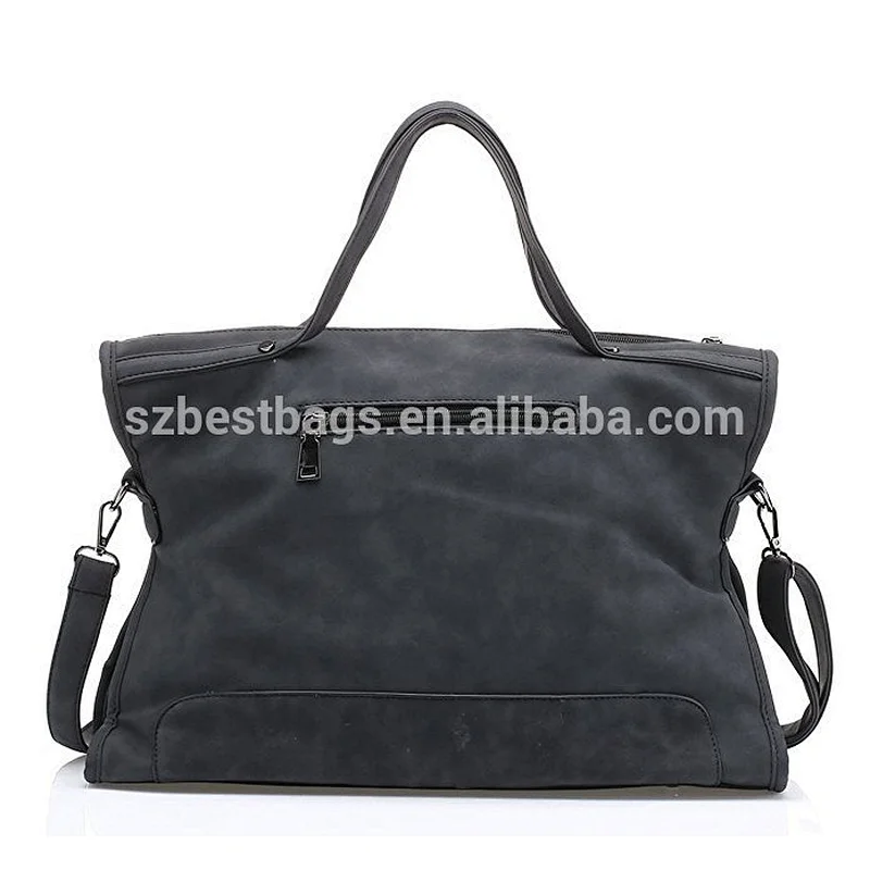 Punk Motorcycle Rivet Studded Tassel Slouchy Nubuck Pu Leather Top Handle Hobo Bag Women Handbag