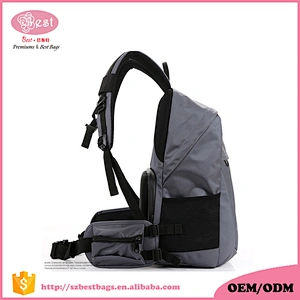 Fashion sport outdoor camera backpack Nylon camera bag manufacturer