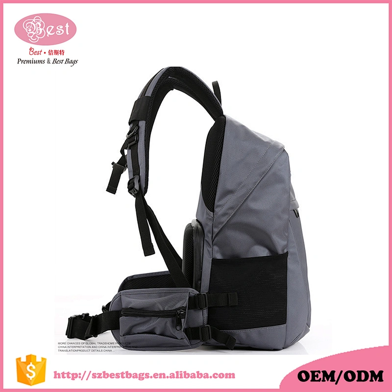Fashion sport outdoor camera backpack Nylon camera bag manufacturer