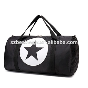 Star Pattern Nolyn Material Waterproof Luggage Bag Travel Luggage Sport Bag Gym