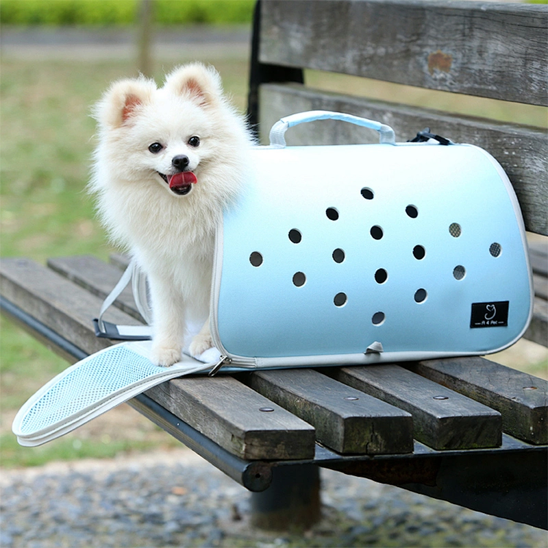 Customized portable foldable airline approved cat dog pet carrier travel tote bag