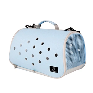 Customized portable foldable airline approved cat dog pet carrier travel tote bag