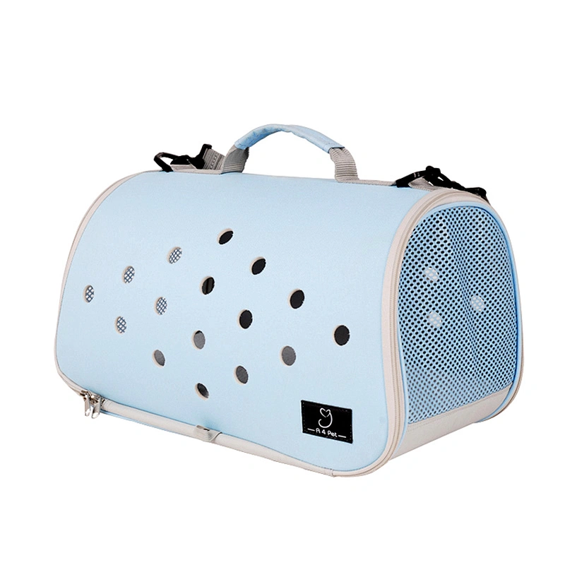 Customized portable foldable airline approved cat dog pet carrier travel tote bag