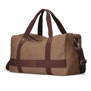 Fashionable Small carry-on fabric duffel luggage travel tote bag weekend duffle on sale for travel or outdoor sports