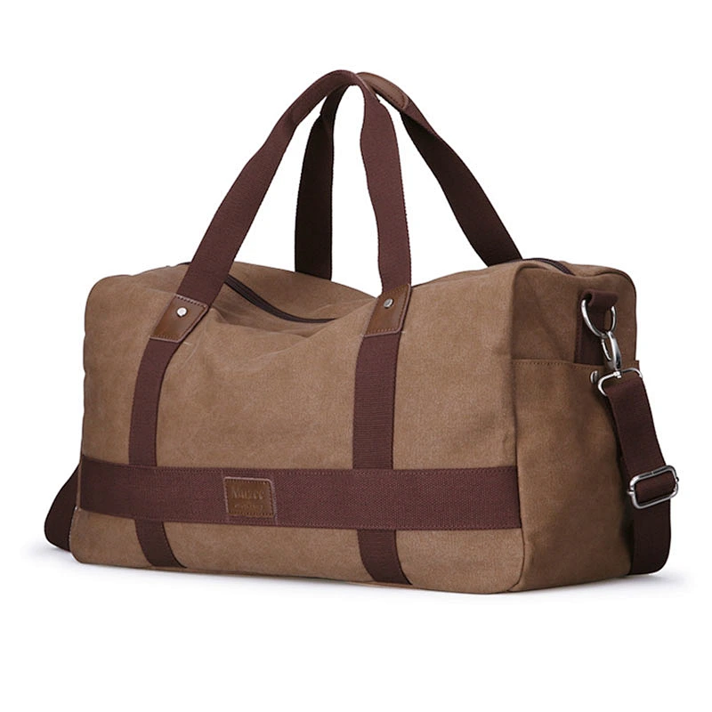 Fashionable Small carry-on fabric duffel luggage travel tote bag weekend duffle on sale for travel or outdoor sports