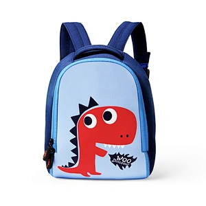 Baby kids children fancy animal print cartoon school book bag with animation