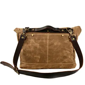 European and American Style Vintage Photography bags Waterproof Wax Canvas Camera Bag