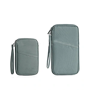 19*12cm Neck Stash Pouch Travel Holders Passport ID Wallet