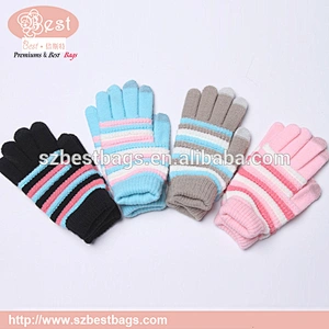 embroidery touch screen gloves touchscreen gloves