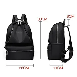 waterproof girls backpacks Multi-pocket Travel Waterproof Nylon School Bags