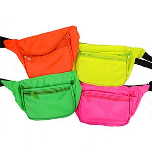 Unisex waist bag girl lady leather