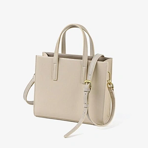Genuine Leather Mini Crossbody Bag Lady Handbags Simple Color Matching Purse