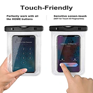 2019 Hot Amazon Beach Travel Bath Waterproof Case for phone Pouch Dry Bag Protective Pouch for Pools