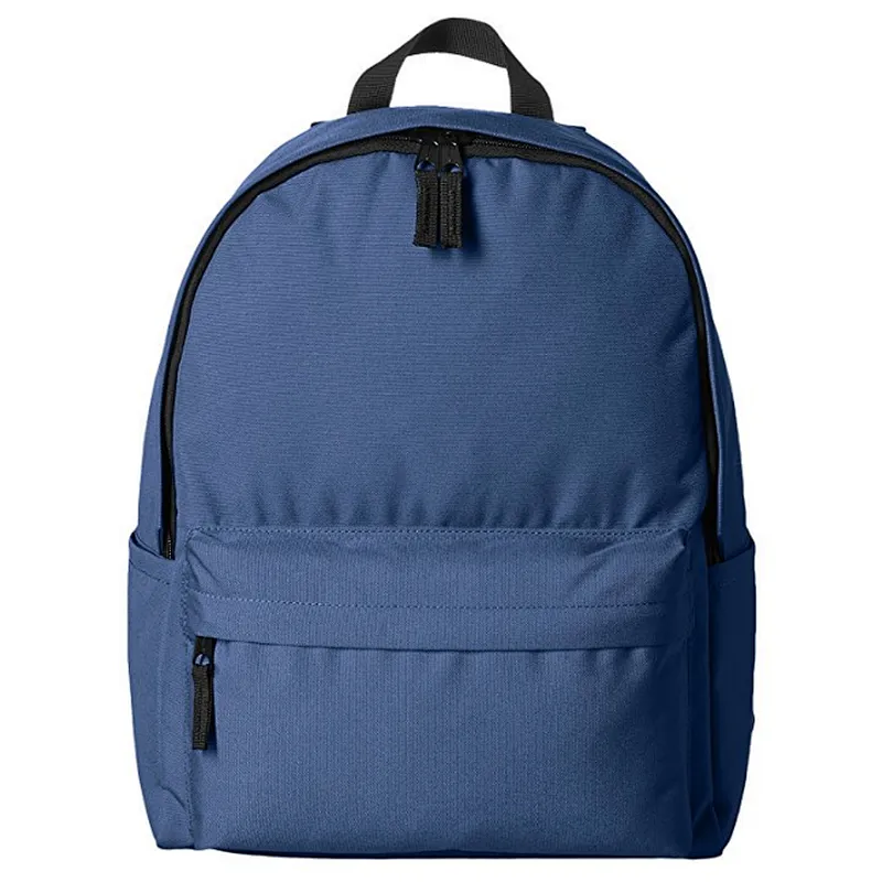 Lightweight simple plain backpack durable large capacity backpack