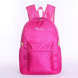 2019 new style Ladies custom laptop Rucksack Women Nylon materials Pompom college Backpack Handbag Anti-theft backpack Bag
