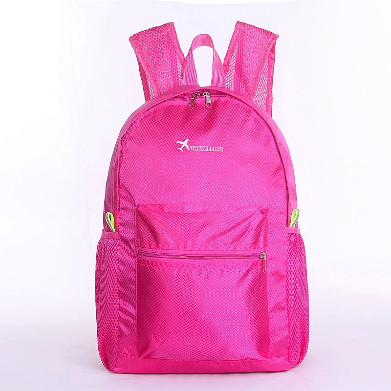 2019 new style Ladies custom laptop Rucksack Women Nylon materials Pompom college Backpack Handbag Anti-theft backpack Bag