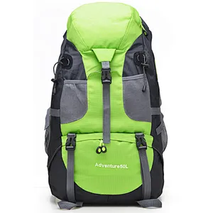 Outdoor Travel Waterproof Mountaineering Hiking Climbing Backpacks 50L