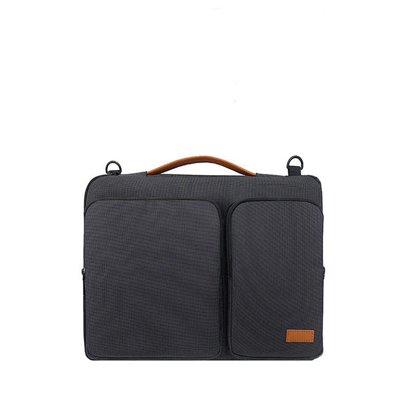 Multi-function waterproof and anti-theft durable nylon computer bag with large capacity for leisure travel or office
