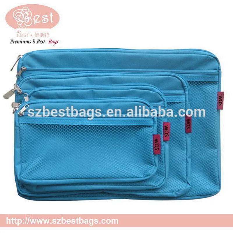 Super quality hot sale document file bag with notebook