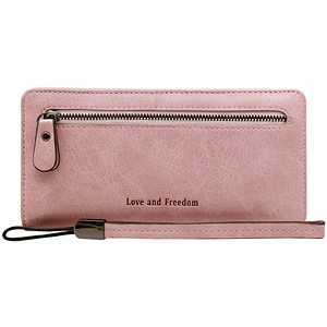 2020 famous brand fashion practical pu leather long designer wallet for women for shopping