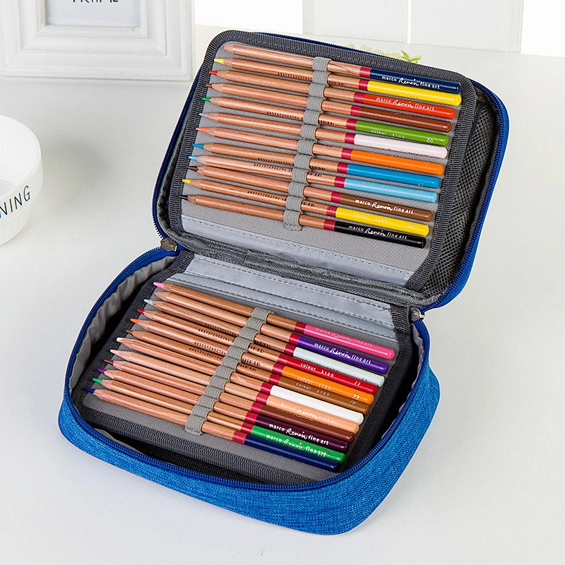 Amazon top sellers korean style simple creative waterproof high capacity pen bag stationery bag pencil bag  for office or school