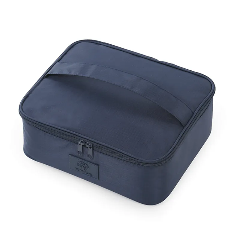 Customized cosmetic makeup toiletries make up brush pouch organizer bag