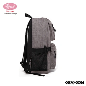 2017 Custom School Bags Trendy Laptop Backpack With USB Port