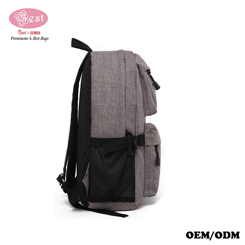 2017 Custom School Bags Trendy Laptop Backpack With USB Port